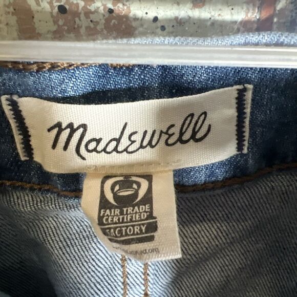 Madewell Women’s Size 34P 9” High-Rise Skinny Jeans medium Wash - Picture 4 of 10